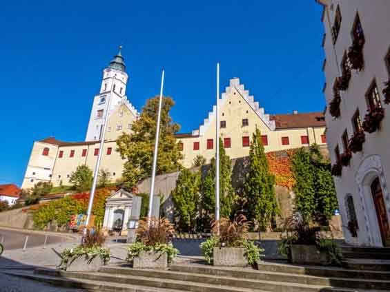 Babenhausen mit Fuggerschloss