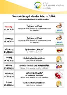 Veranstaltungskalender