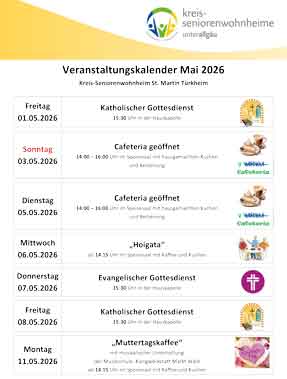 Veranstaltungskalender
